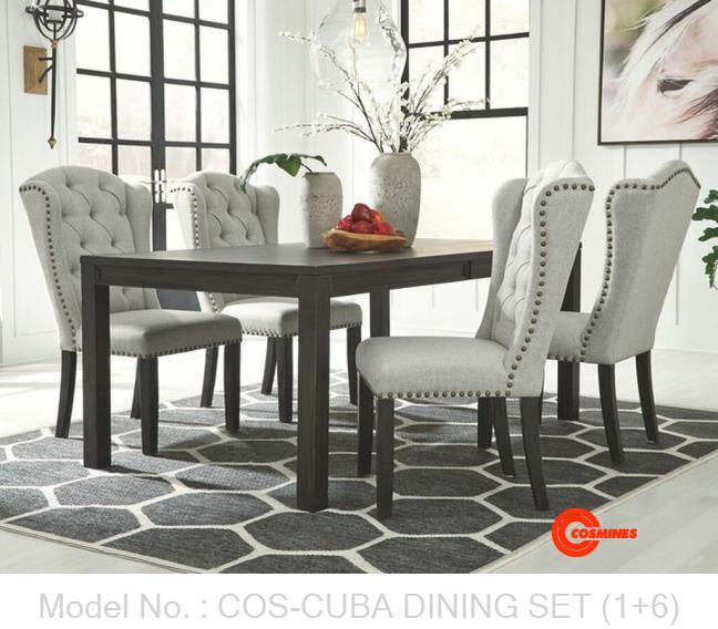 COS-CUBA DINING SET (1+6)